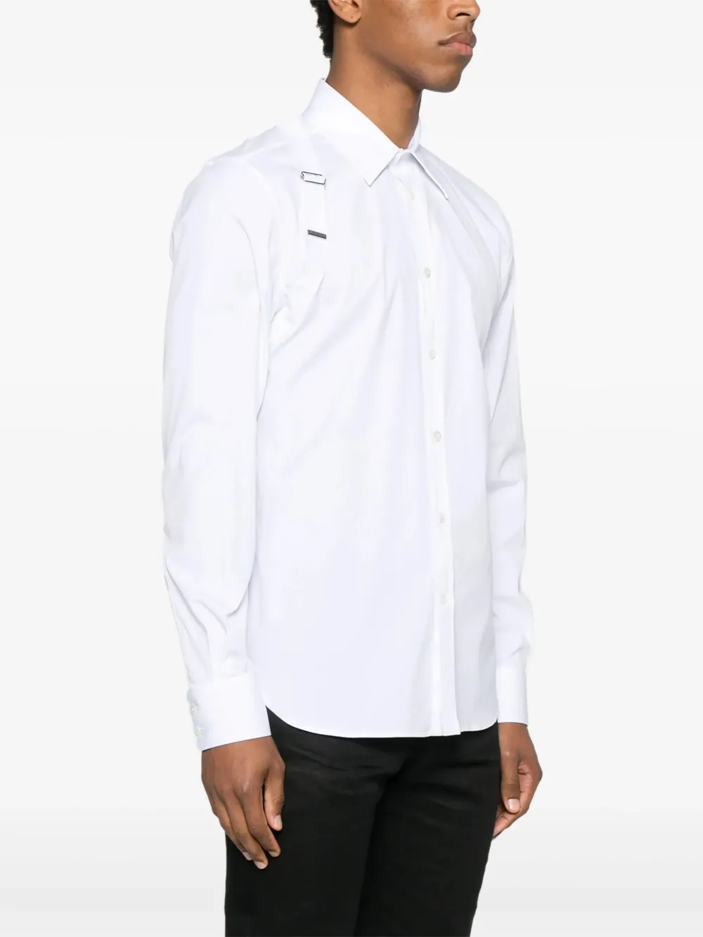 Alexander McQueen Harness shirt PCEX9000 WHITE