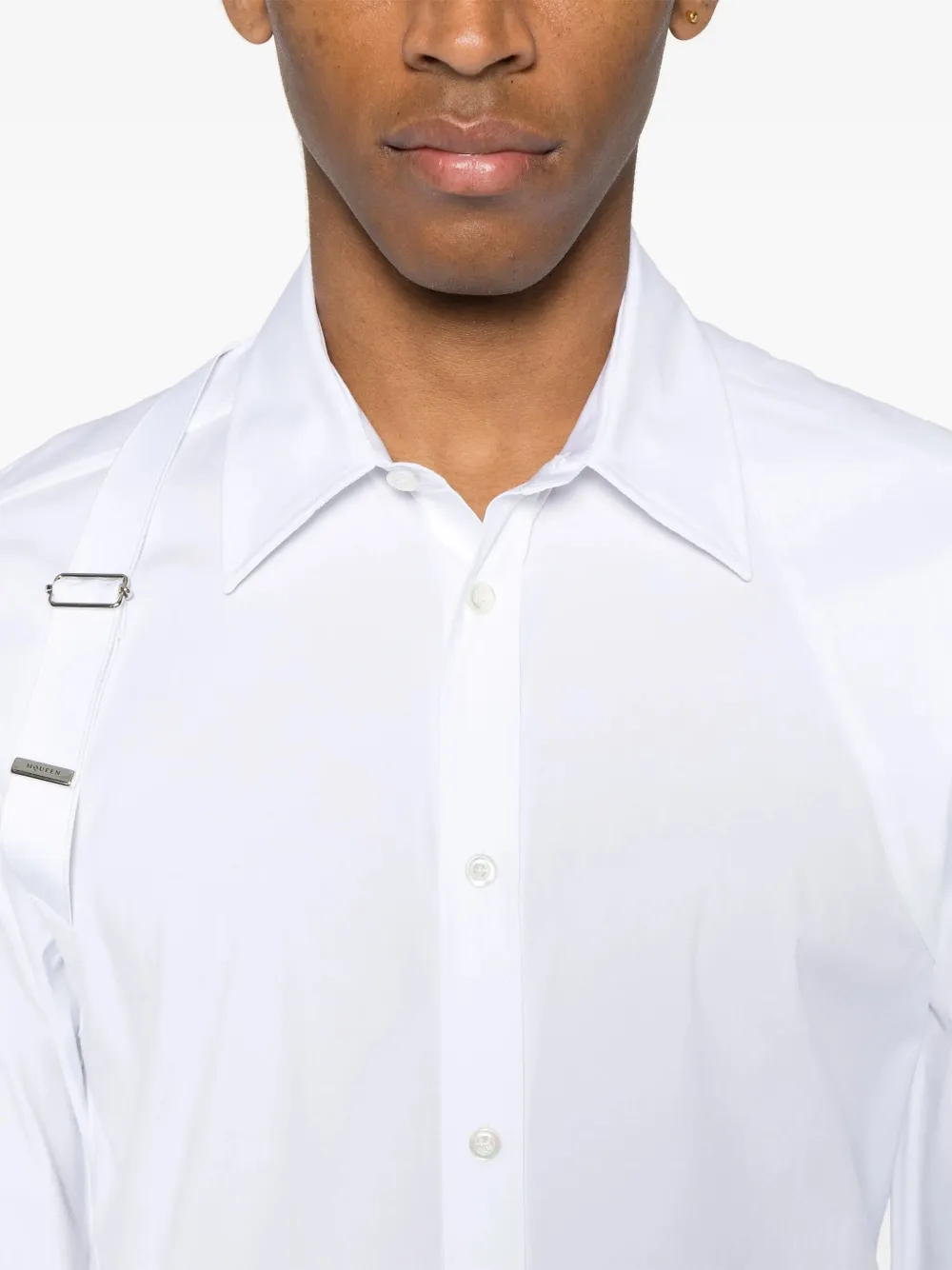 Alexander McQueen Harness shirt PCEX9000 WHITE