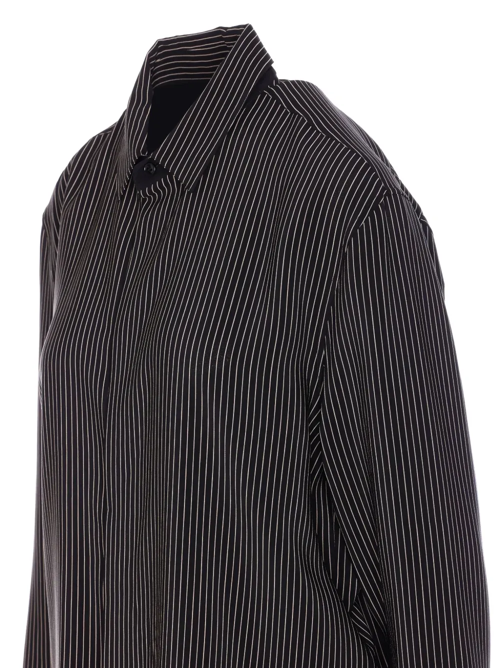 Saint Laurent striped shirt Zwart