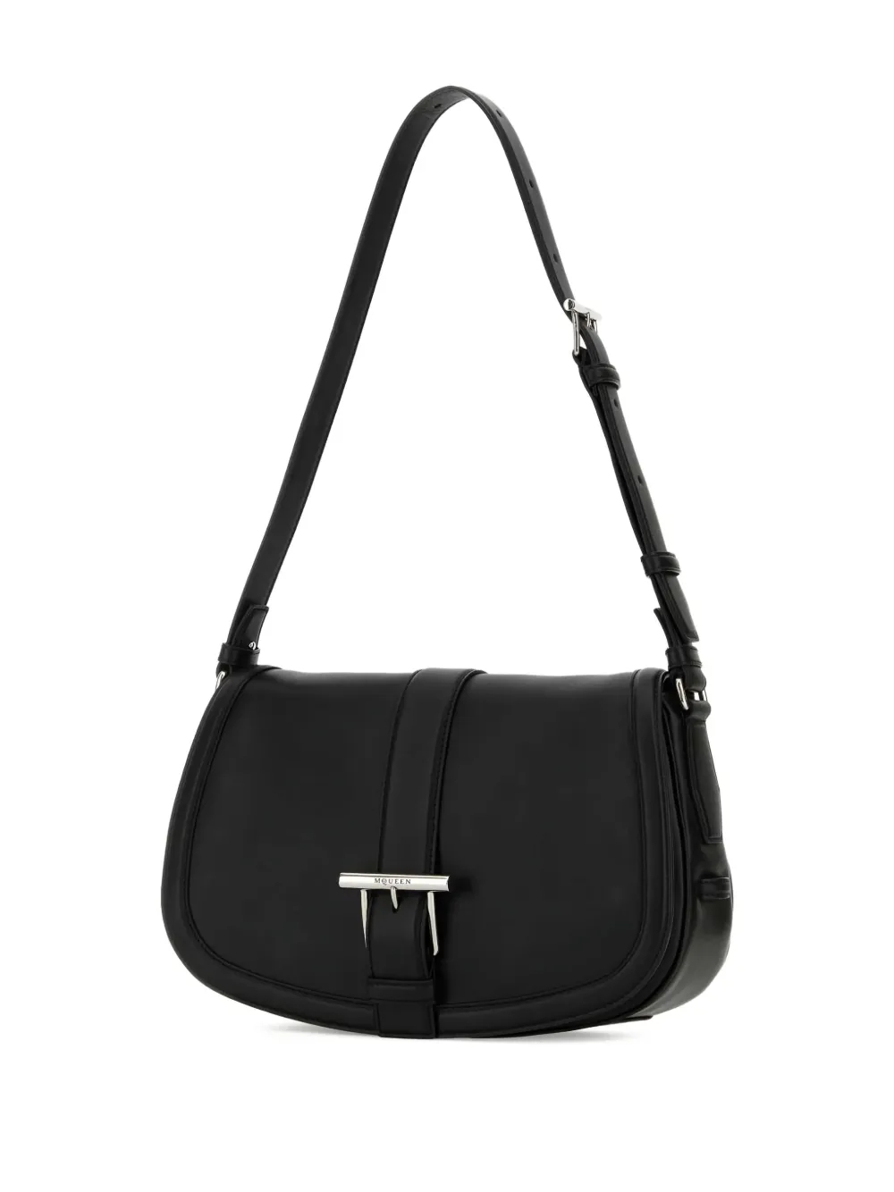 Alexander McQueen large leather tote bag Zwart