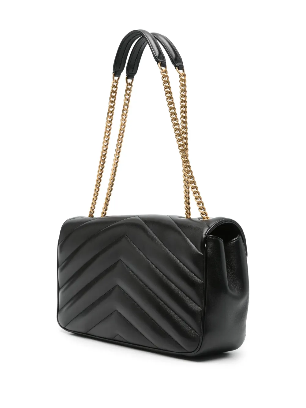 Saint Laurent medium Loulou bag Zwart