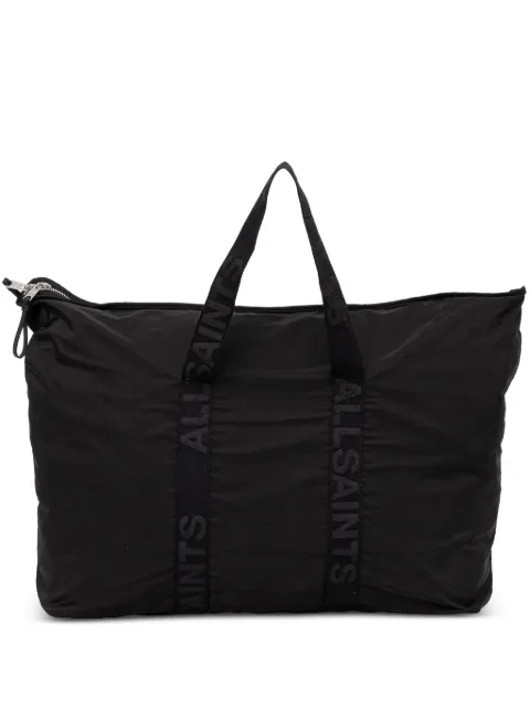 AllSaints logo-print holdall