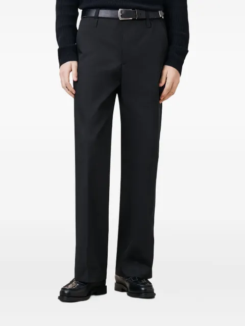 AllSaints pantalones de vestir con diseño plano