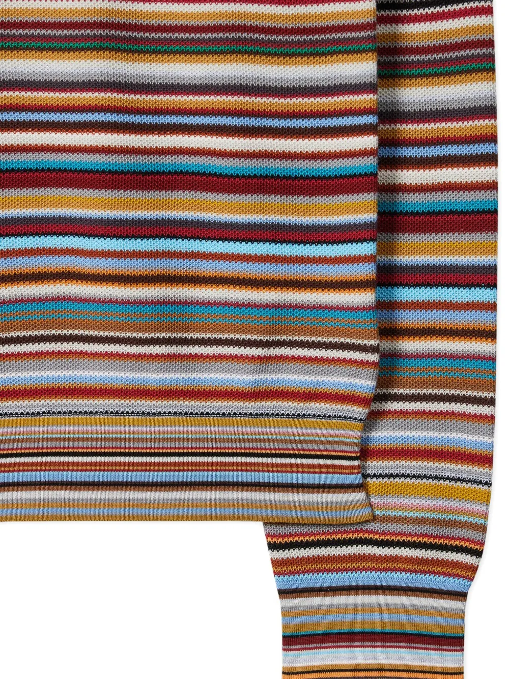 Paul Smith Gestreepte katoenen trui Rood