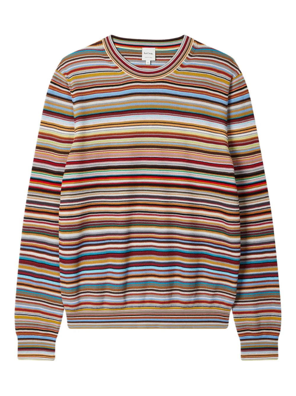 Paul Smith Gestreepte katoenen trui Rood