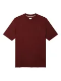 Paul Smith ribbed crew-neck T-shirt - Red