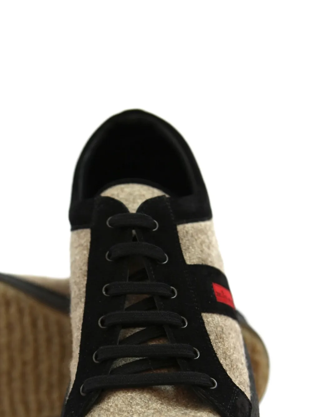Kiton Marled suede sneakers Neutrals
