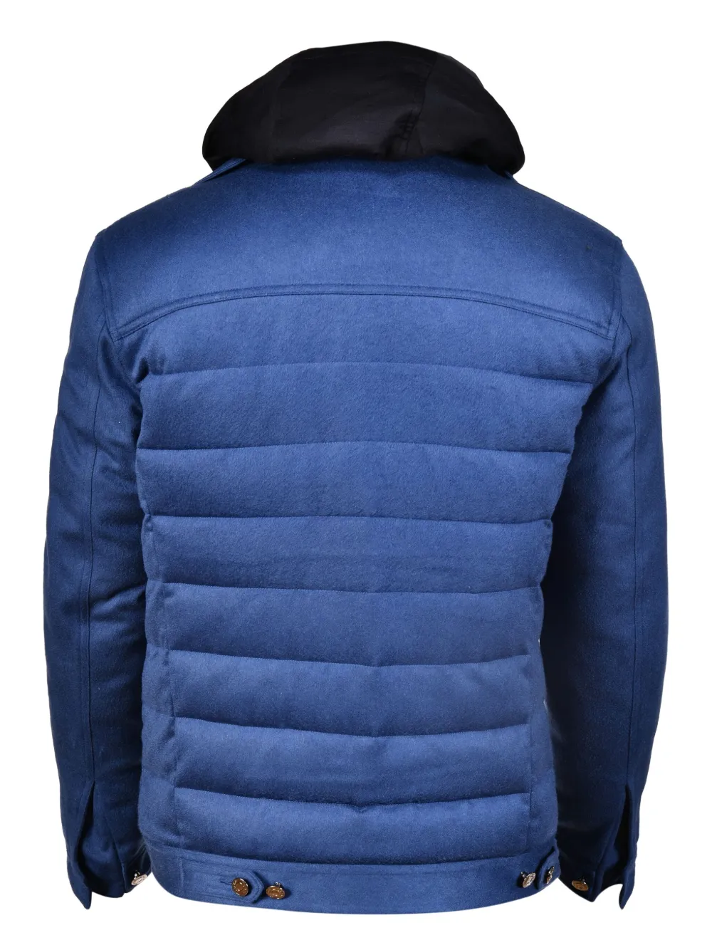 Kiton Gewatteerd jack Blauw