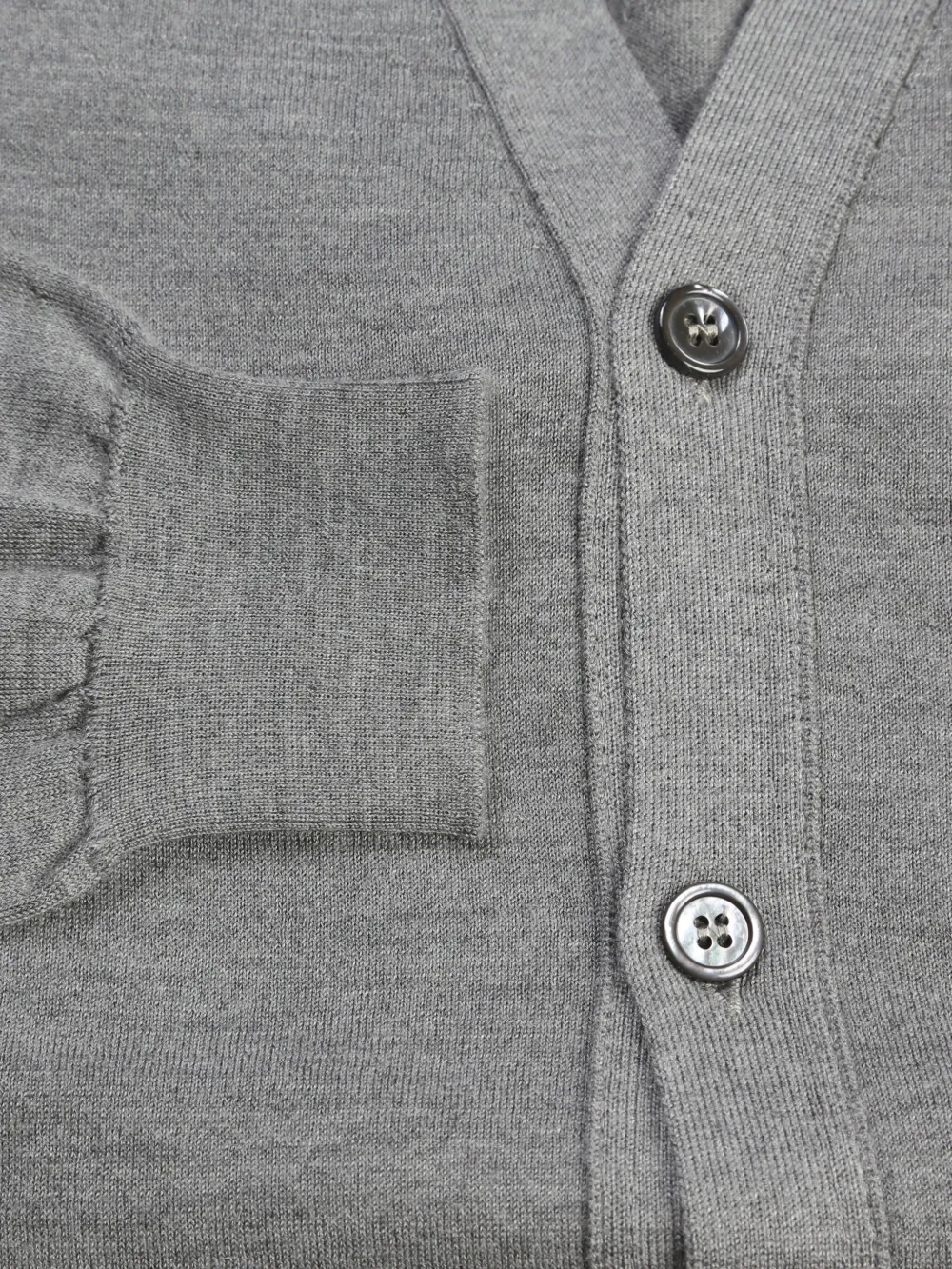 Kiton Vest met knopen Grijs
