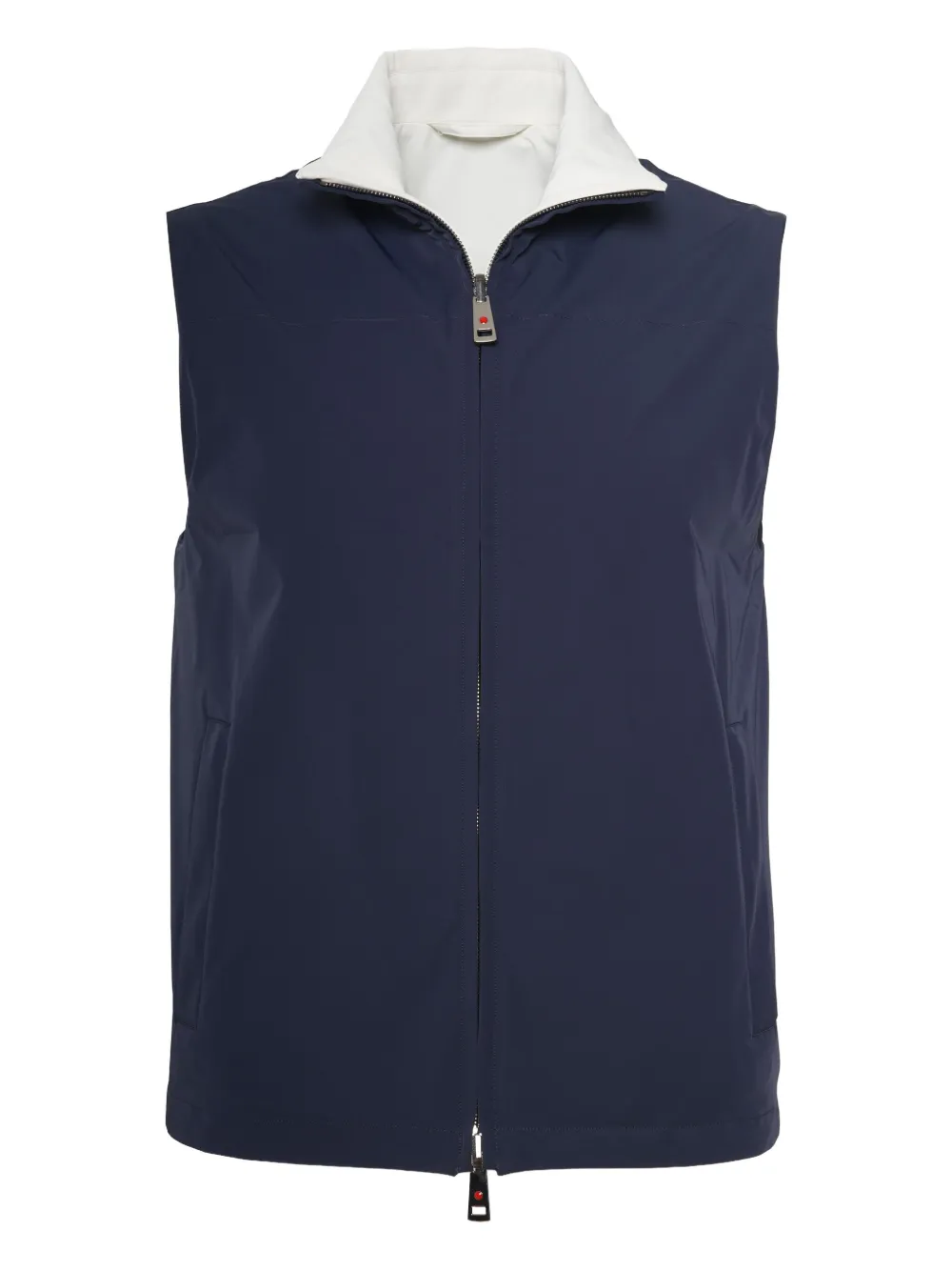Kiton リバーシブル ジレ - ブルー Kiton リバーシブル ジレ - ブルー