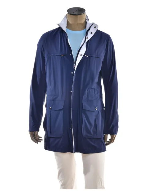Kiton reversible raincoat