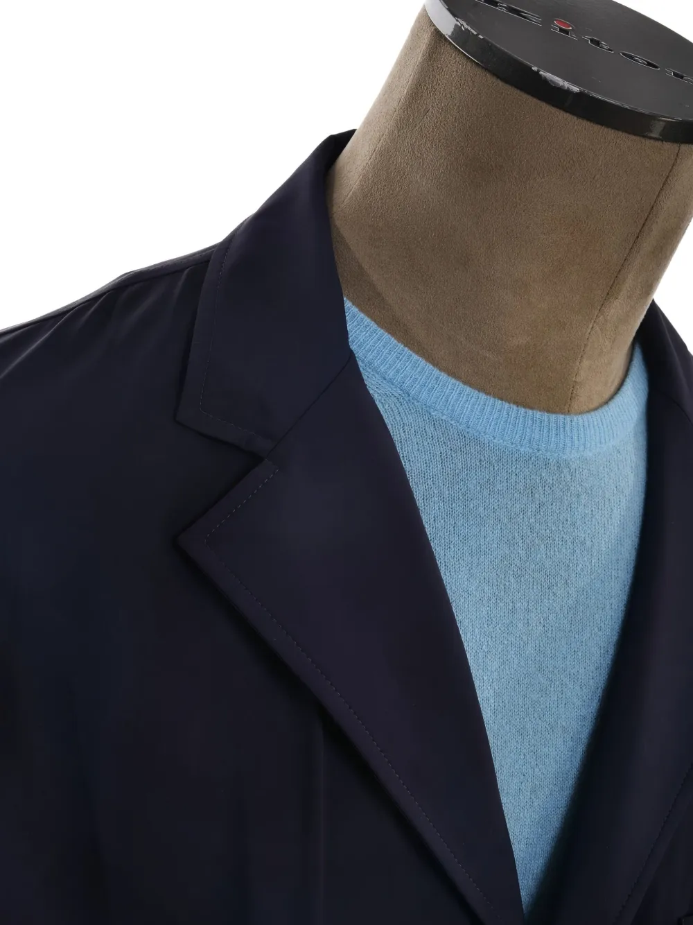 Kiton Piggi blazer met drie knopen Blauw