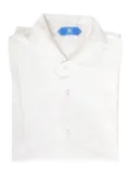 Kiton Capri long-sleeve button-up shirt - White