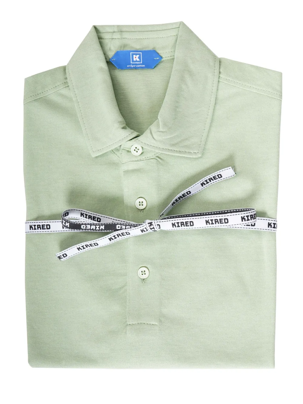 Kiton Posi short-sleeve polo shirt Groen