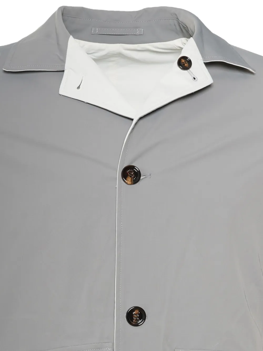 Kiton Kim reversible single-breasted coat | Single Breasted Coats | Image 2
