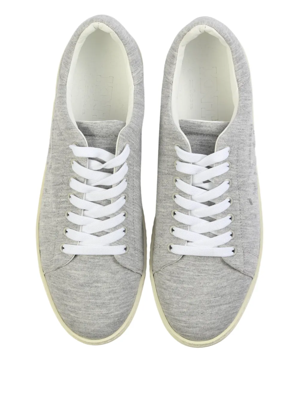 Kiton KNT lace-up logo sneakers Grey