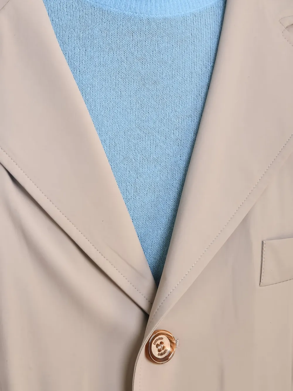 Piggi Buttoned-Pocket Blazer