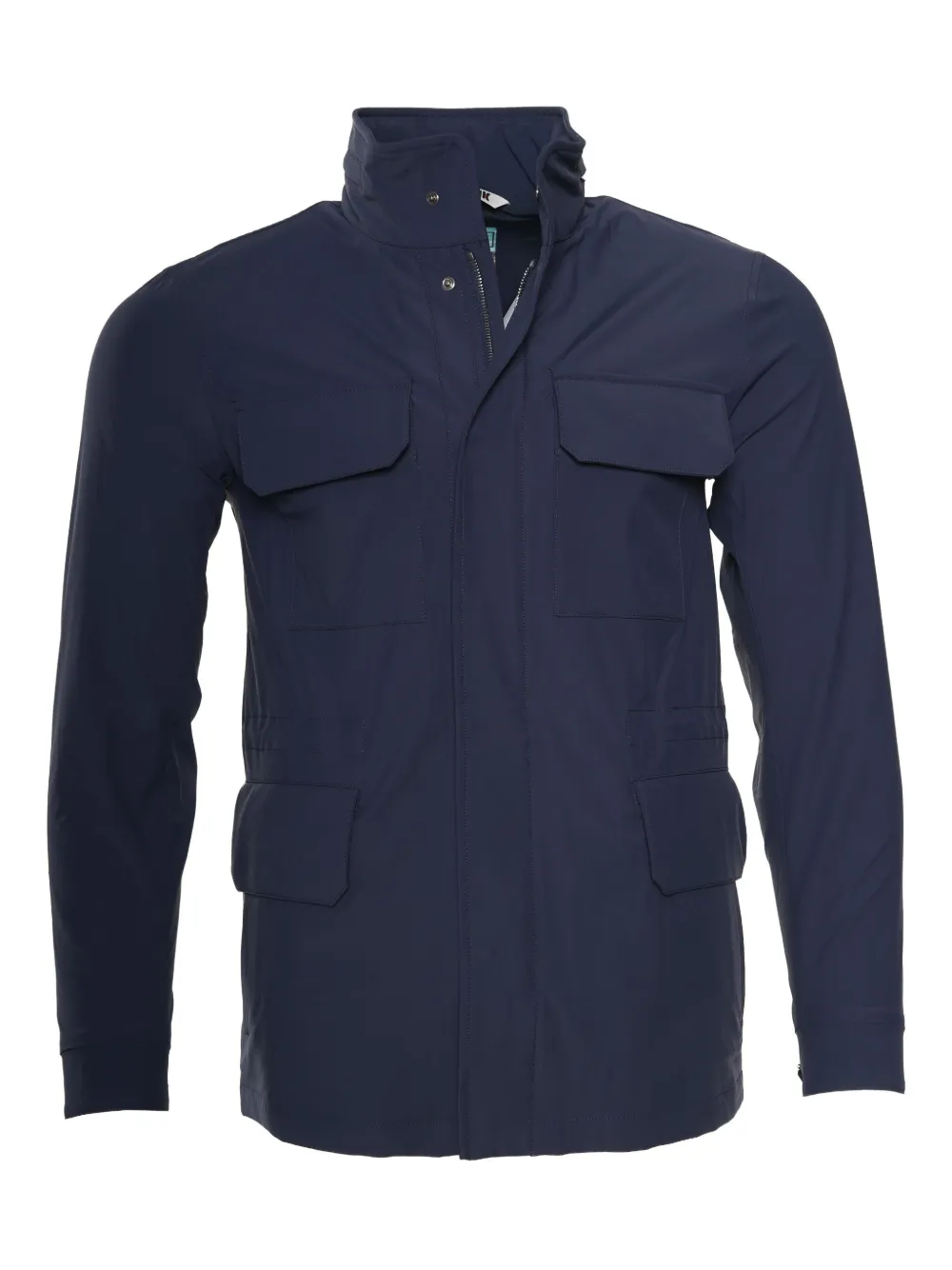 Kiton Yari flap-pockets jacket - ブルー Kiton Yari flap-pockets jacket - ブルー