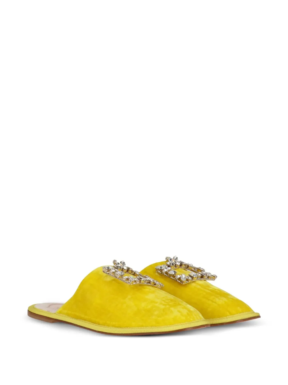 Roger Vivier embellished-buckle mules | Flat Mules | Image 2