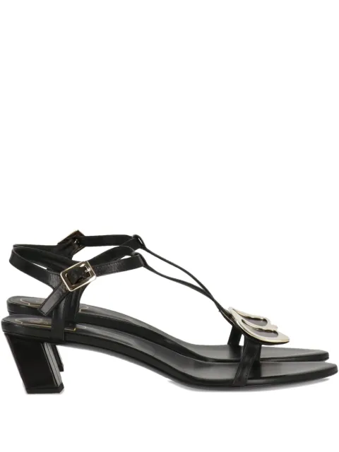 Roger Vivier hardware-embellished block-heel sandals