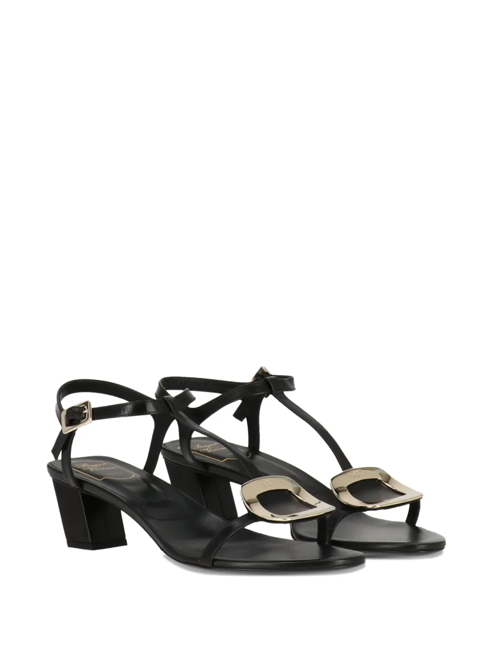 Roger Vivier hardware-embellished block-heel sandals | Heeled Sandals | Image 2