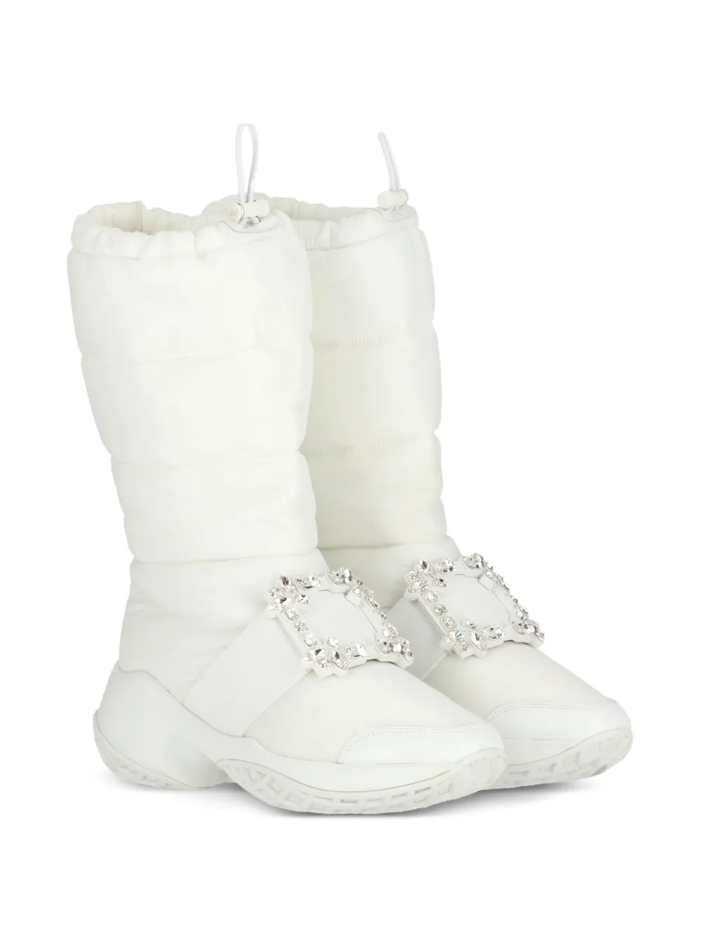 Roger Vivier بوت مبطن بمشبك كريستال | أبوات كاحل | Image 2