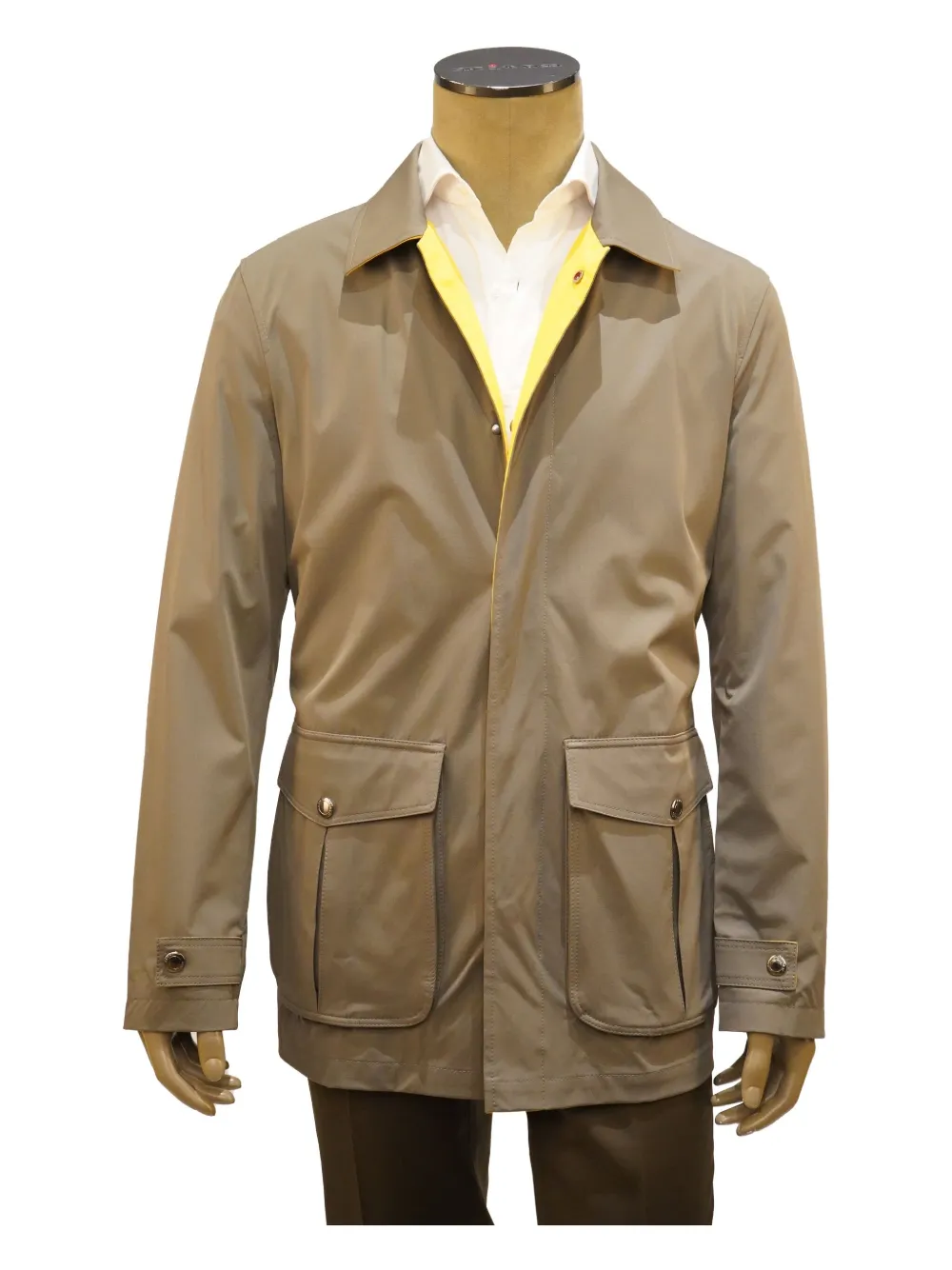 Kiton x Kired Rudi reversible flap-pocket jacket Bruin