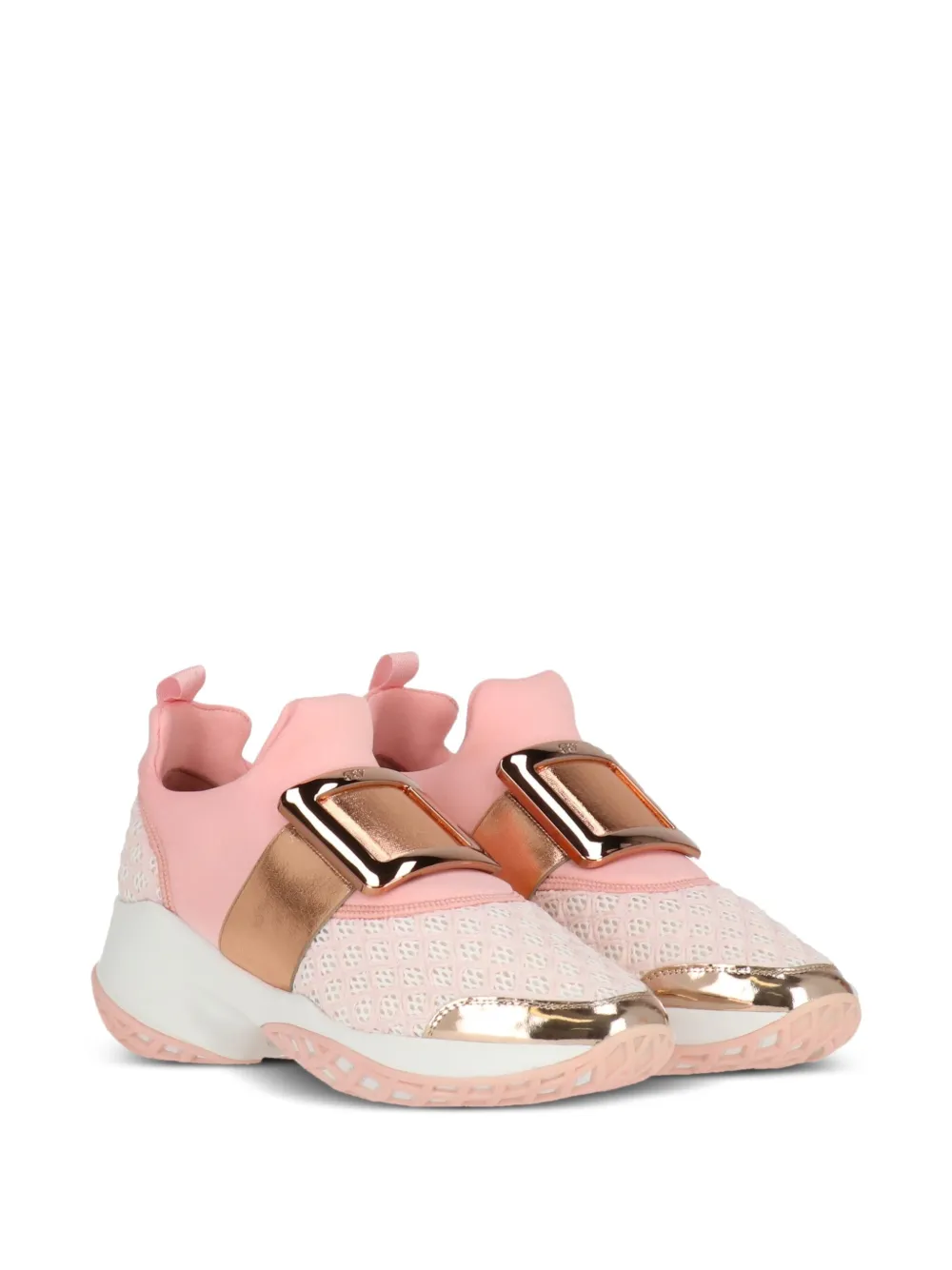 Roger Vivier buckle-strap mesh trainers | Slip-Ons | Image 2