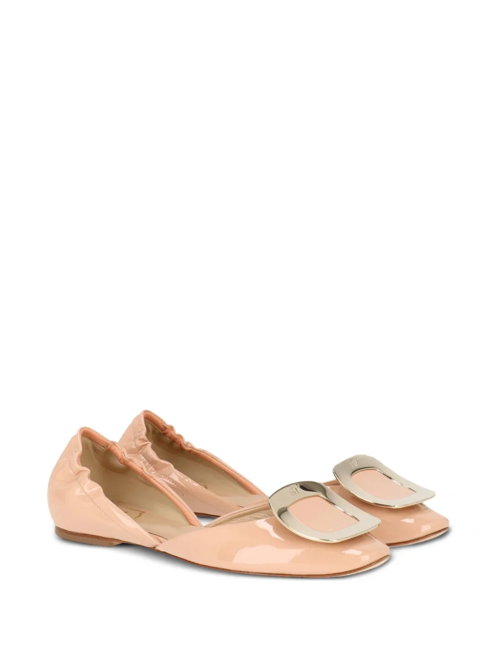 Roger Vivier buckle-embellished patent-leather ballet flats | Image 2