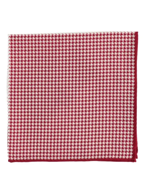 Scotch & Soda houndstooth-mønstret lommetørklæde med polkaprikker