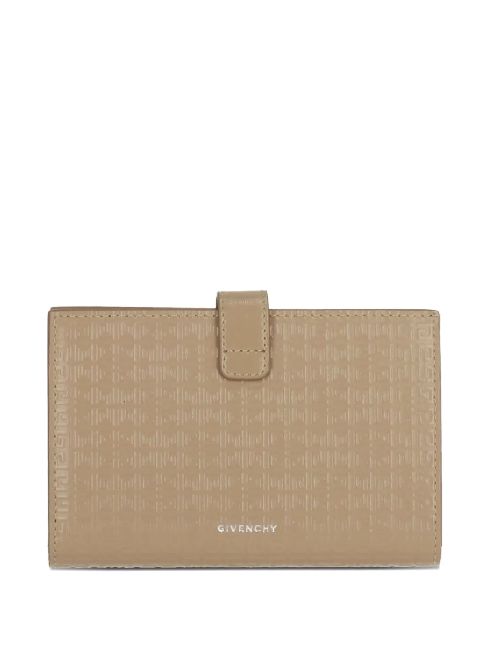 Givenchy 4G leather wallet Beige