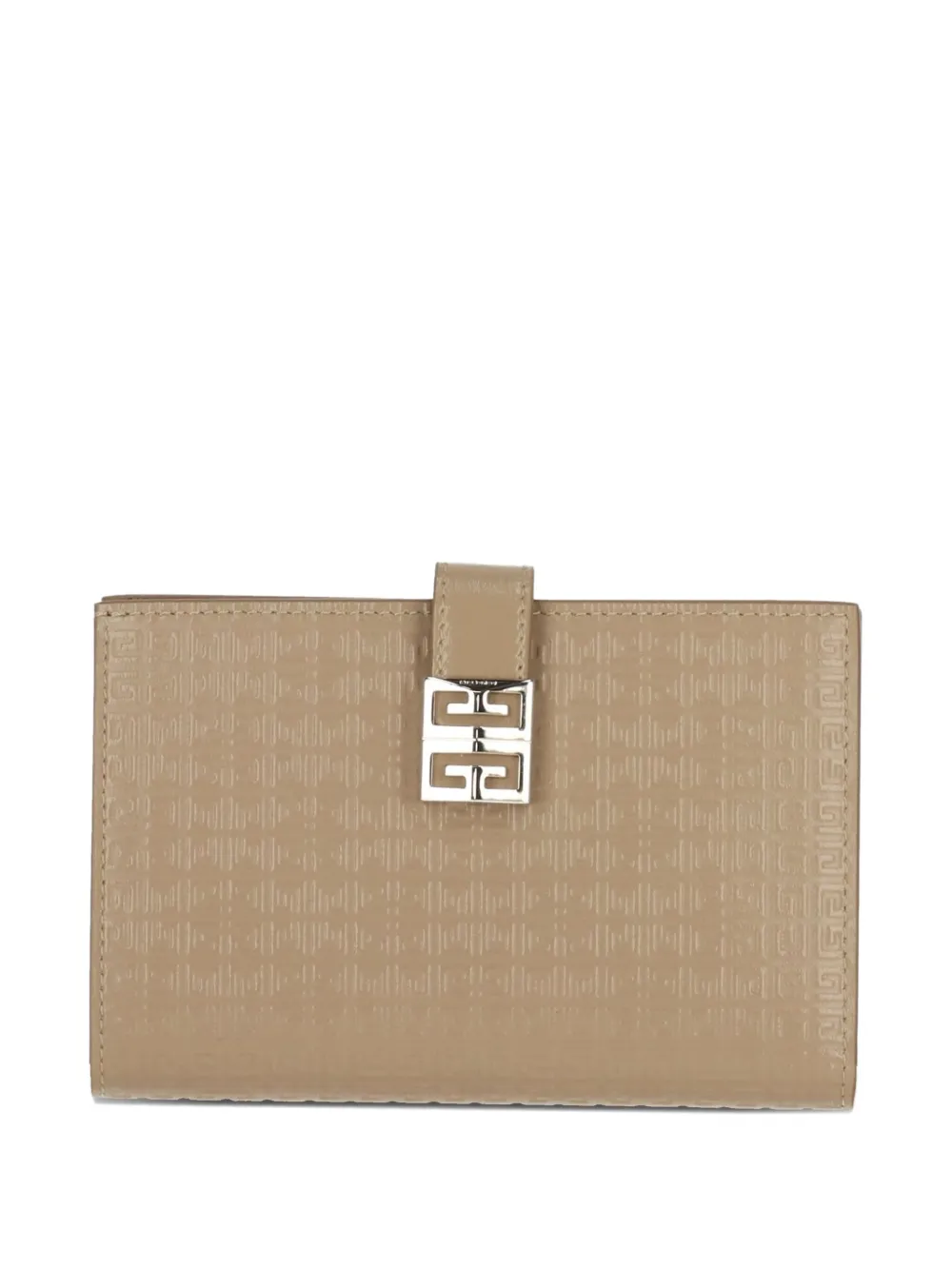 Givenchy 4G leather wallet Beige