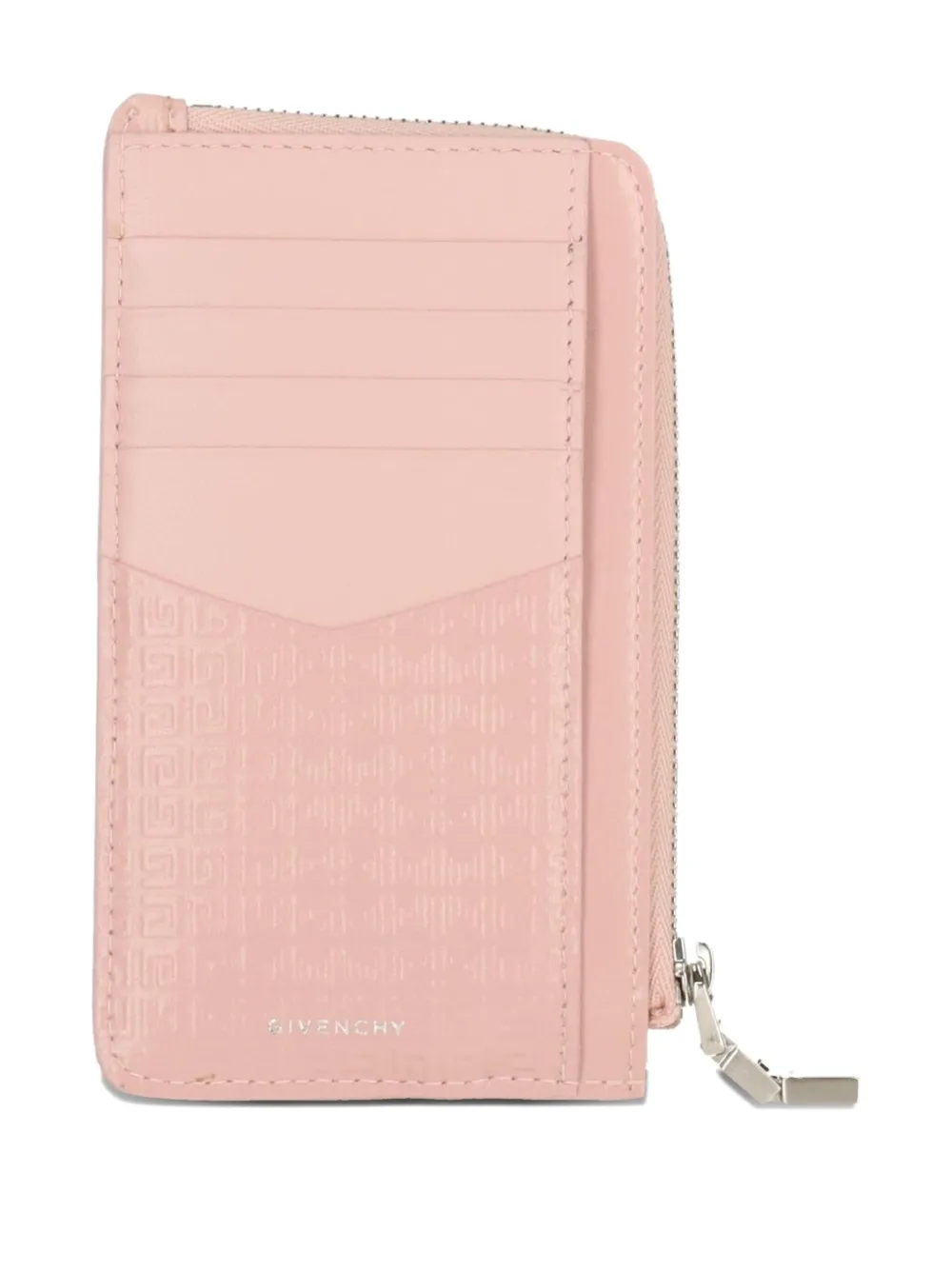 Givenchy 4G leather wallet Roze