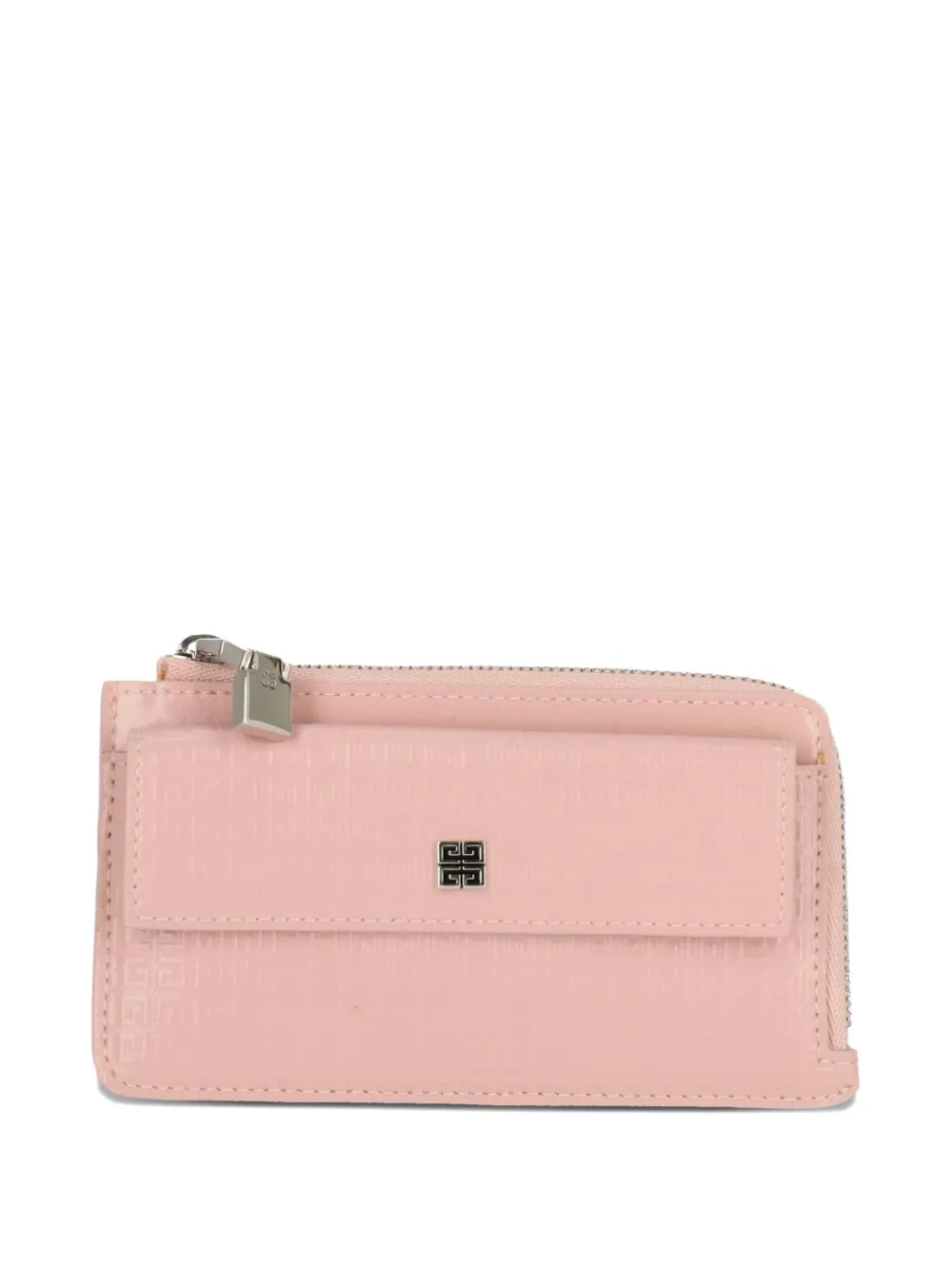Givenchy 4G leather wallet Roze