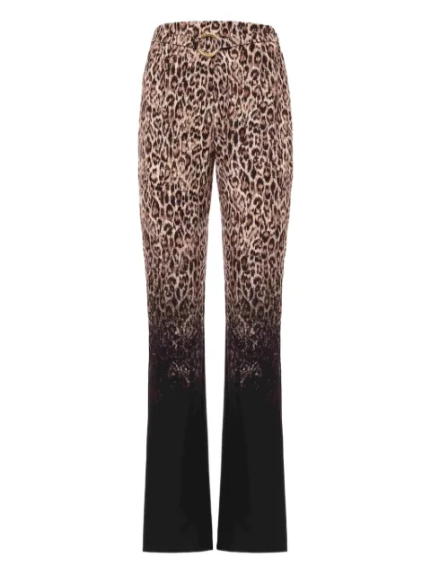 Just Cavalli pantalones con estampado de leopardo