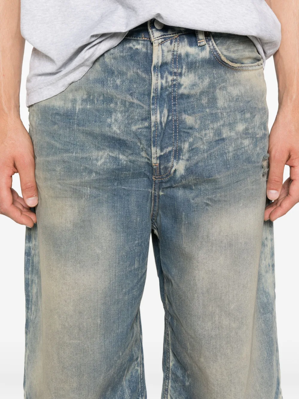 Acne Studios Denim shorts Blauw