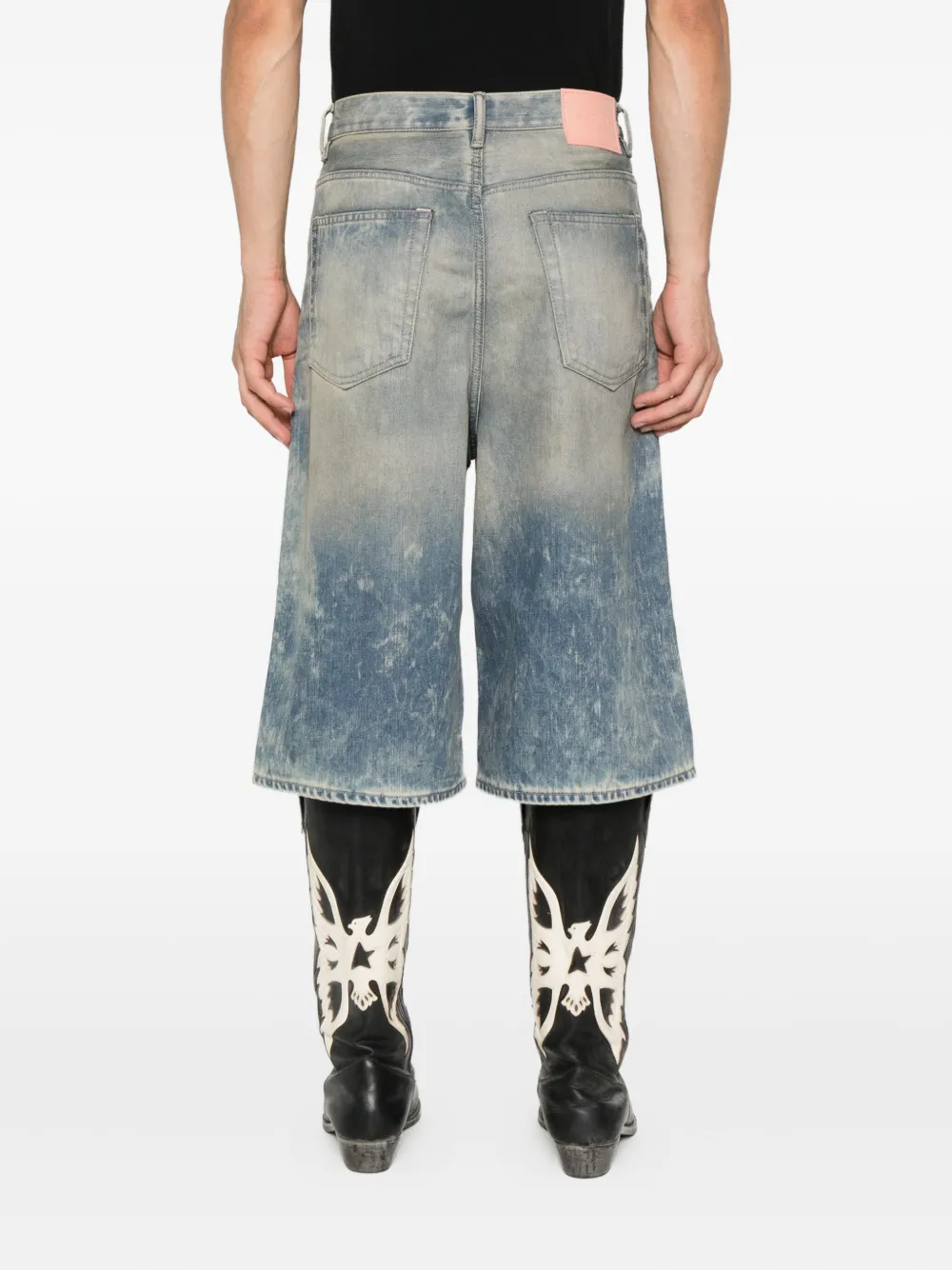 Acne Studios Denim shorts Blauw