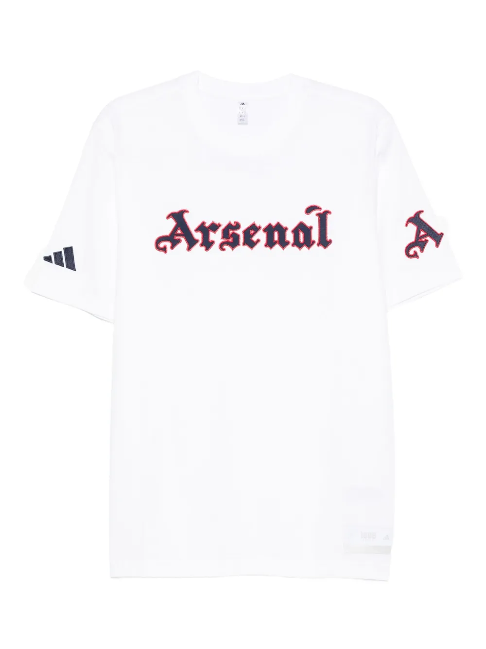 adidas embroidered-logo cotton T-shirt | White | Image 1
