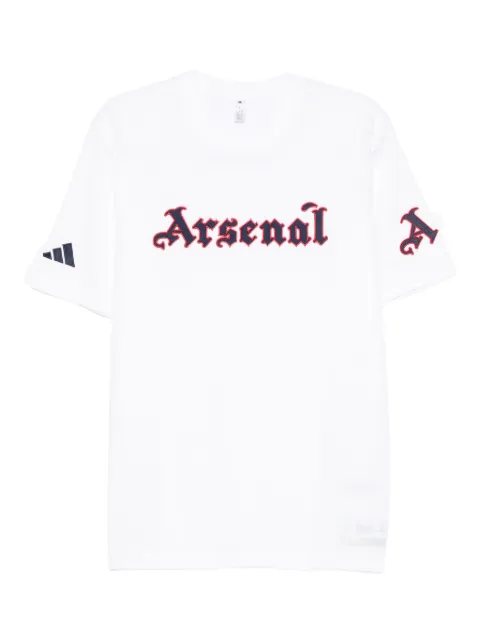 adidas embroidered-logo cotton T-shirt