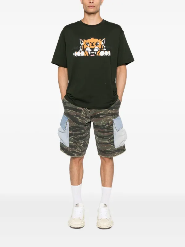 GALLERY DEPT. denim-pocket Cargo Shorts | Green | FARFETCH JO