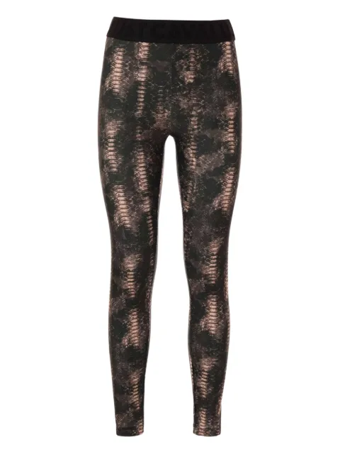 Just Cavalli snakeskin-print leggings