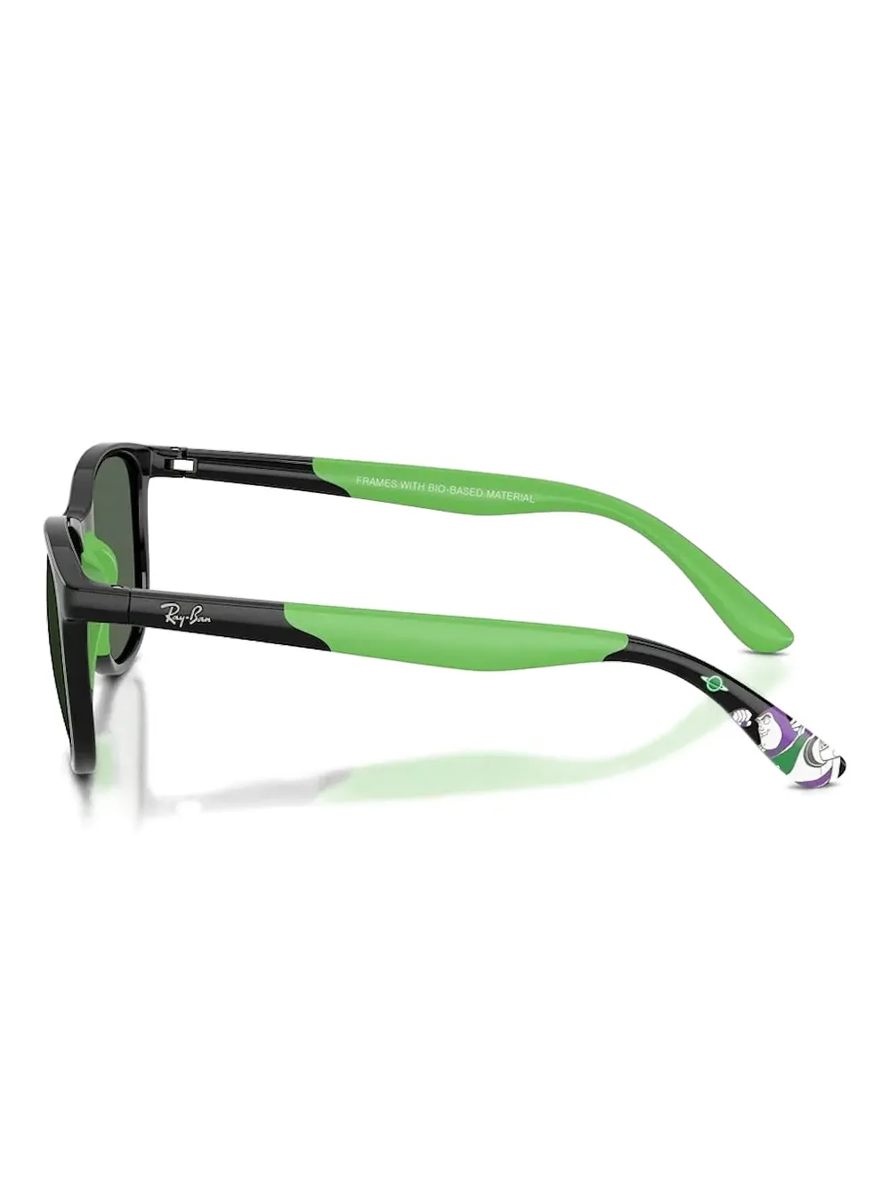 Ray-Ban round-frame sunglasses Zwart