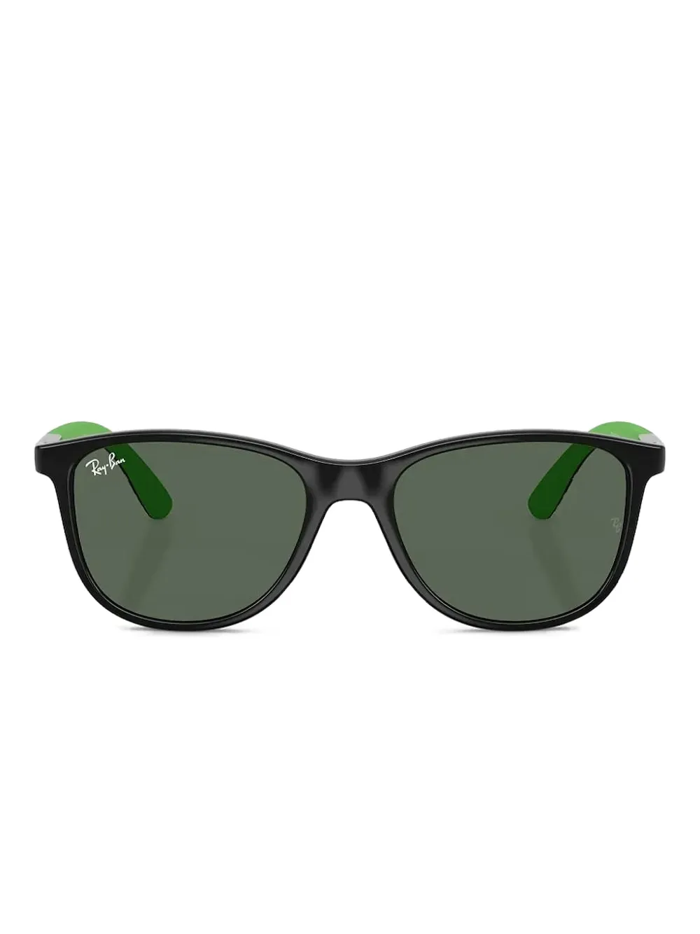 Ray-Ban ラウンドフレーム サングラス - ブラック Ray-Ban ラウンドフレーム サングラス - ブラック