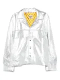 GALLERY DEPT. Orlando fringe metallic-leather jacket - Silver