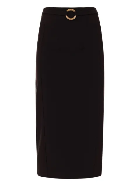 Just Cavalli ring-detail pencil midi skirt