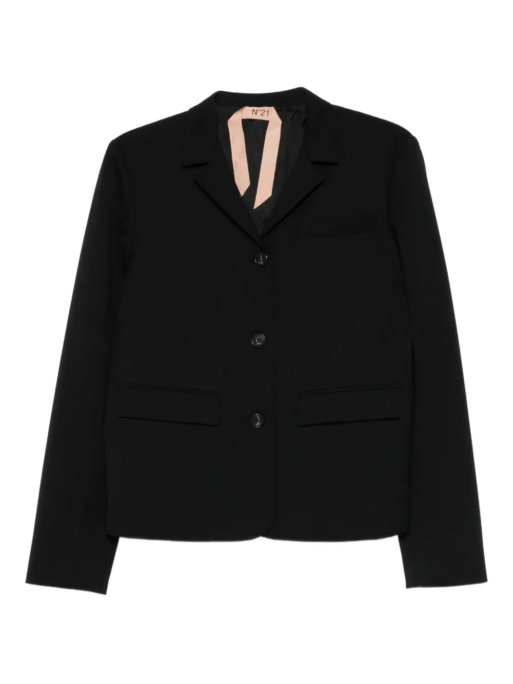 Nº21 buttoned jacket | Black | Image 1