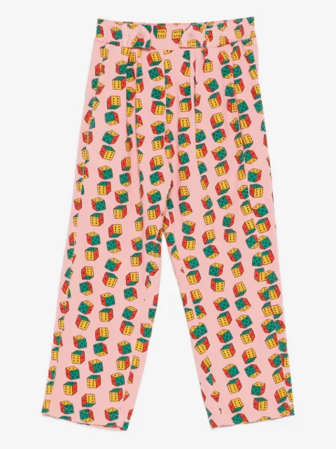 Bobo Choses pantalones con dados estampados