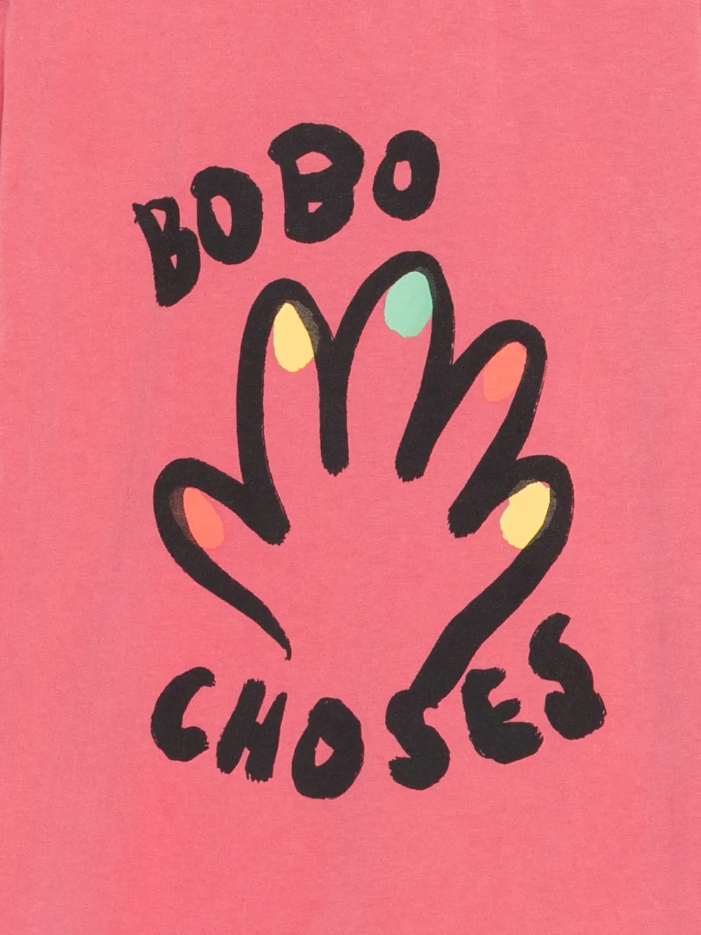 Bobo Choses T-shirt met print Roze