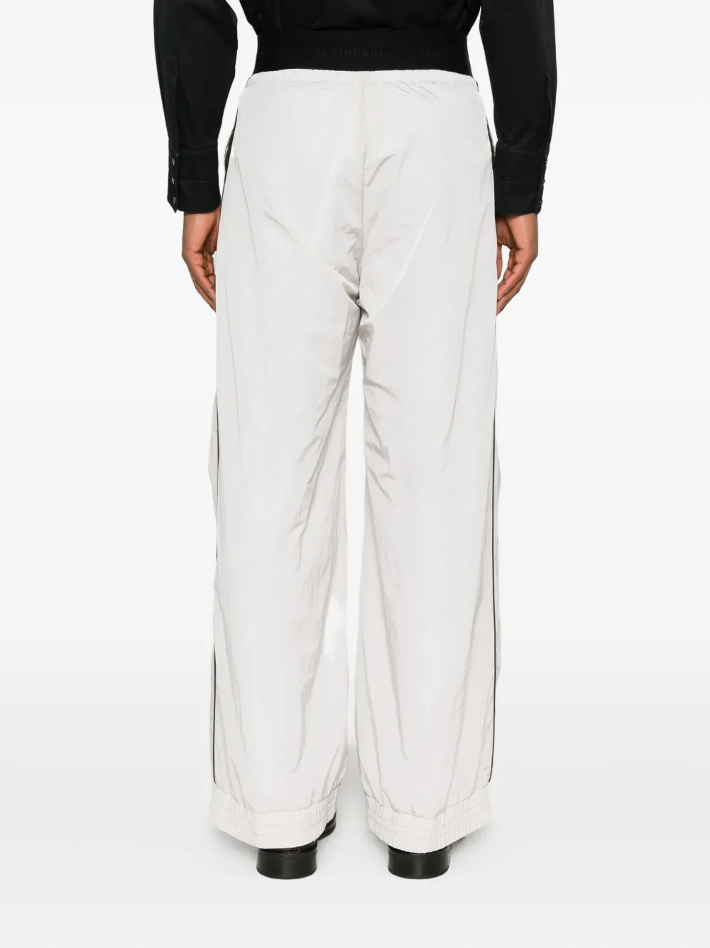Alainpaul Piping Track Pants In White