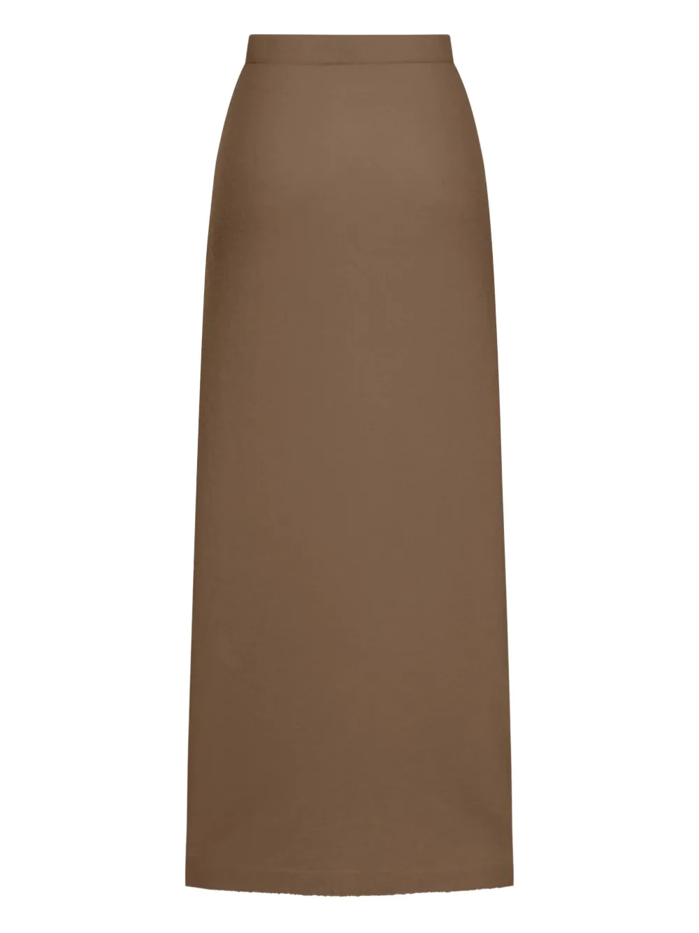 Max Mara Cashmere Midi Skirt In Brown
